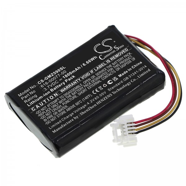 battery for Garmin zumo 590