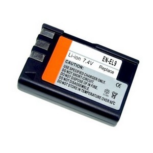 battery f. EN-EL9, EN-EL9a