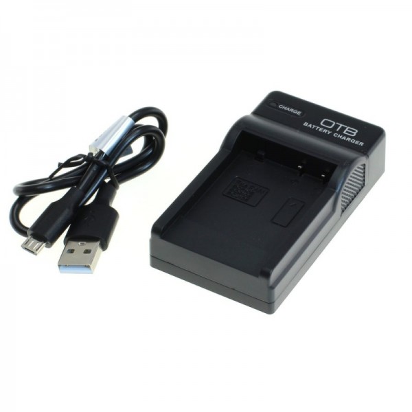 slim USB battery charger for Panasonic Lumix DMC-TZ8