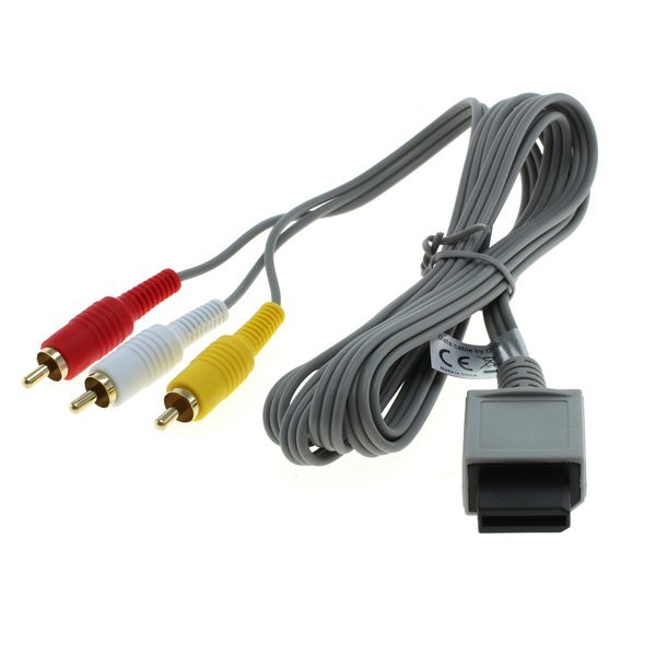 AV RCA cable for Nintendo Wii U